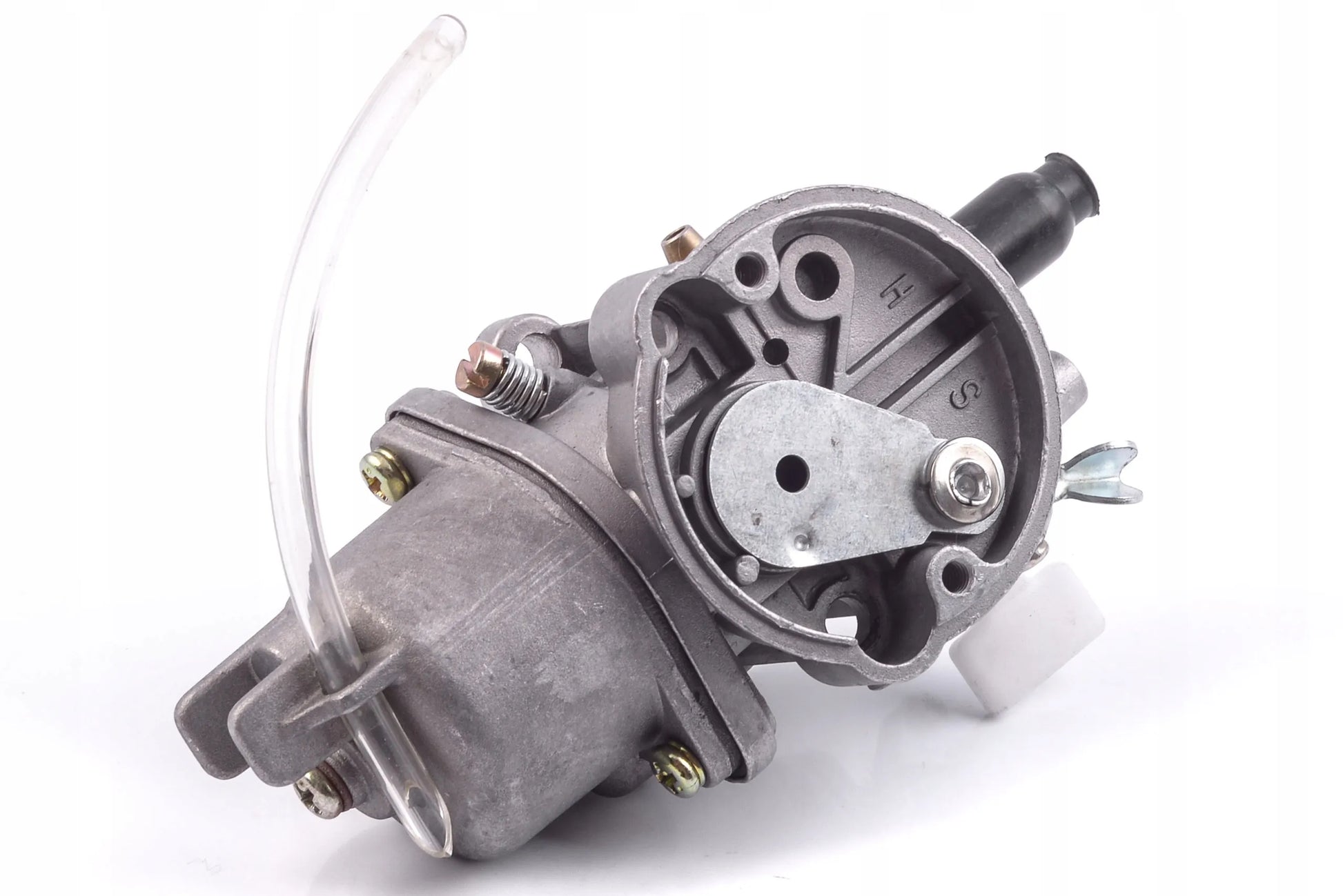 Karbiuratorius su kraneliu, rankinis droselis, minibike, cross ATV, tvirtinimo atstumas 39 mm