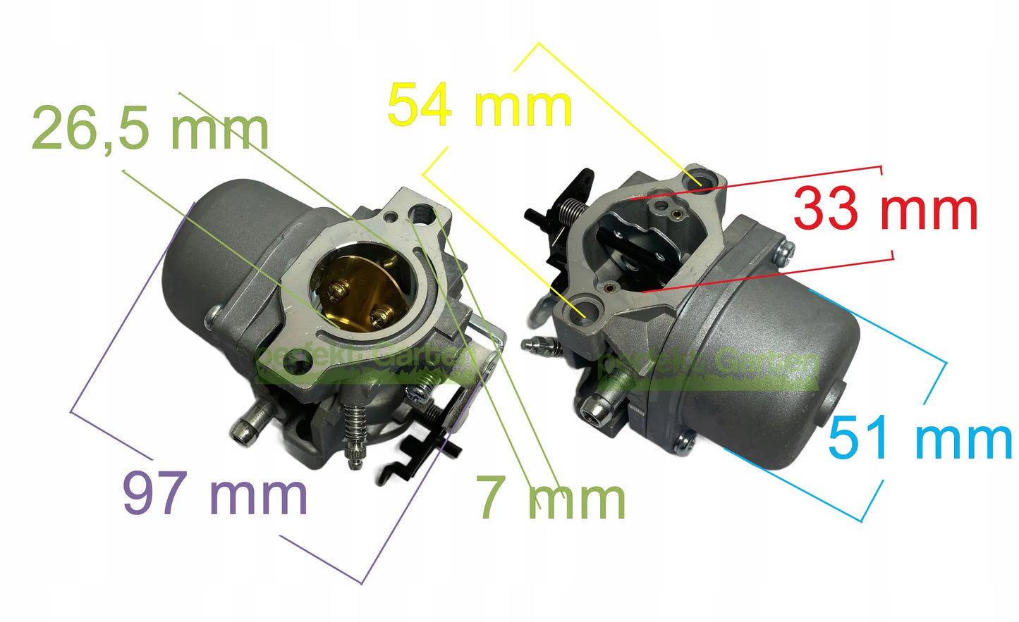 Karbiuratorius traktoriui Briggs&Stratton 699831 694941 499158 / Walbro LMT 5-4993
