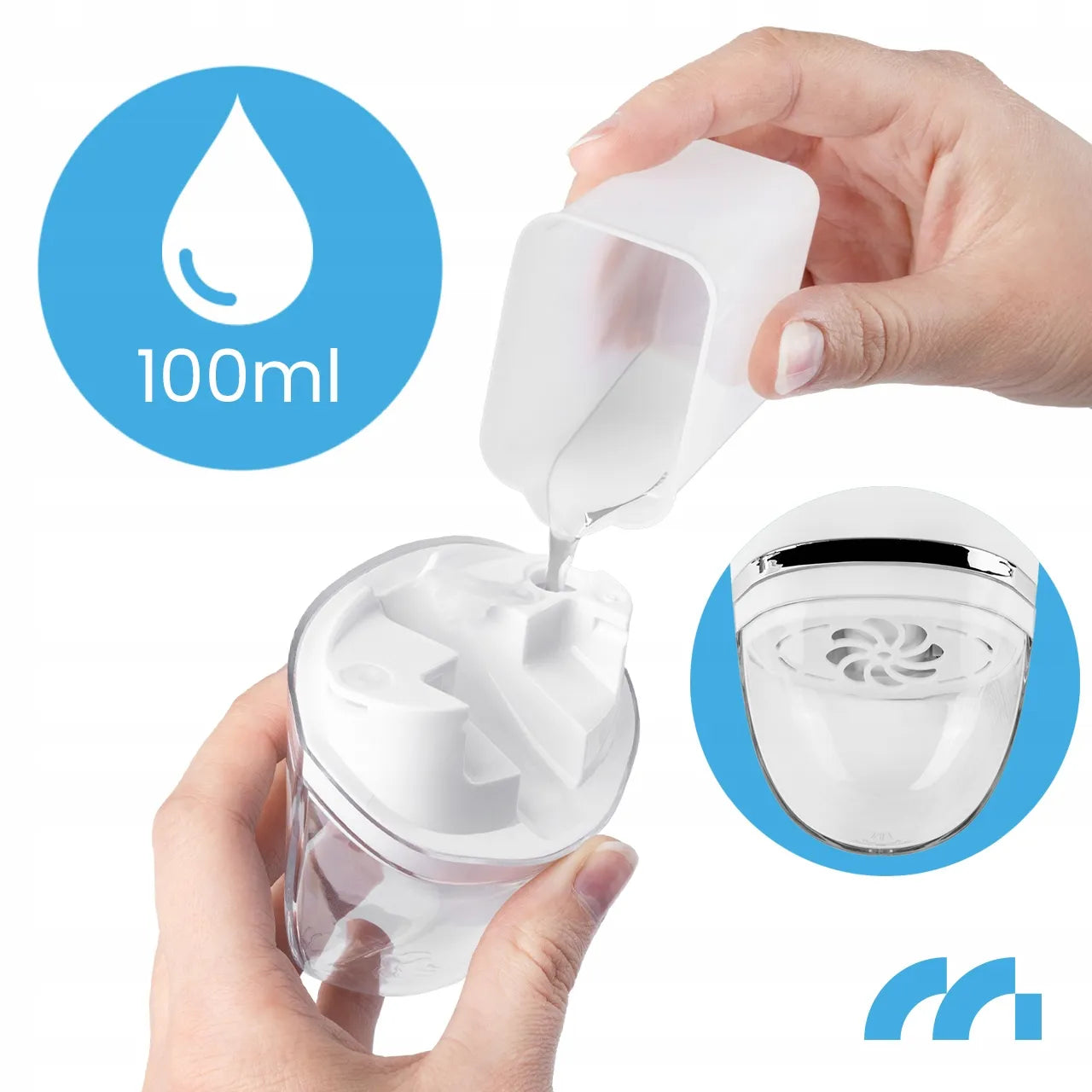 Kelioninis garinis lygintuvas Maltec HDS1000W, sulankstomas, su dėklu