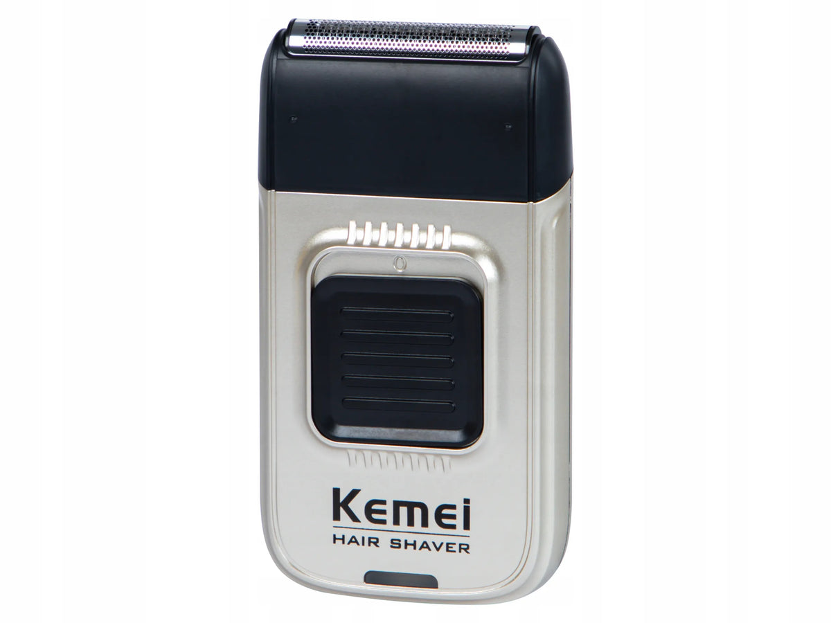 „Kemei KM-TX11“ elektrinė folinė vyriška barzdaskutė barzdai ir plaukams, su LCD