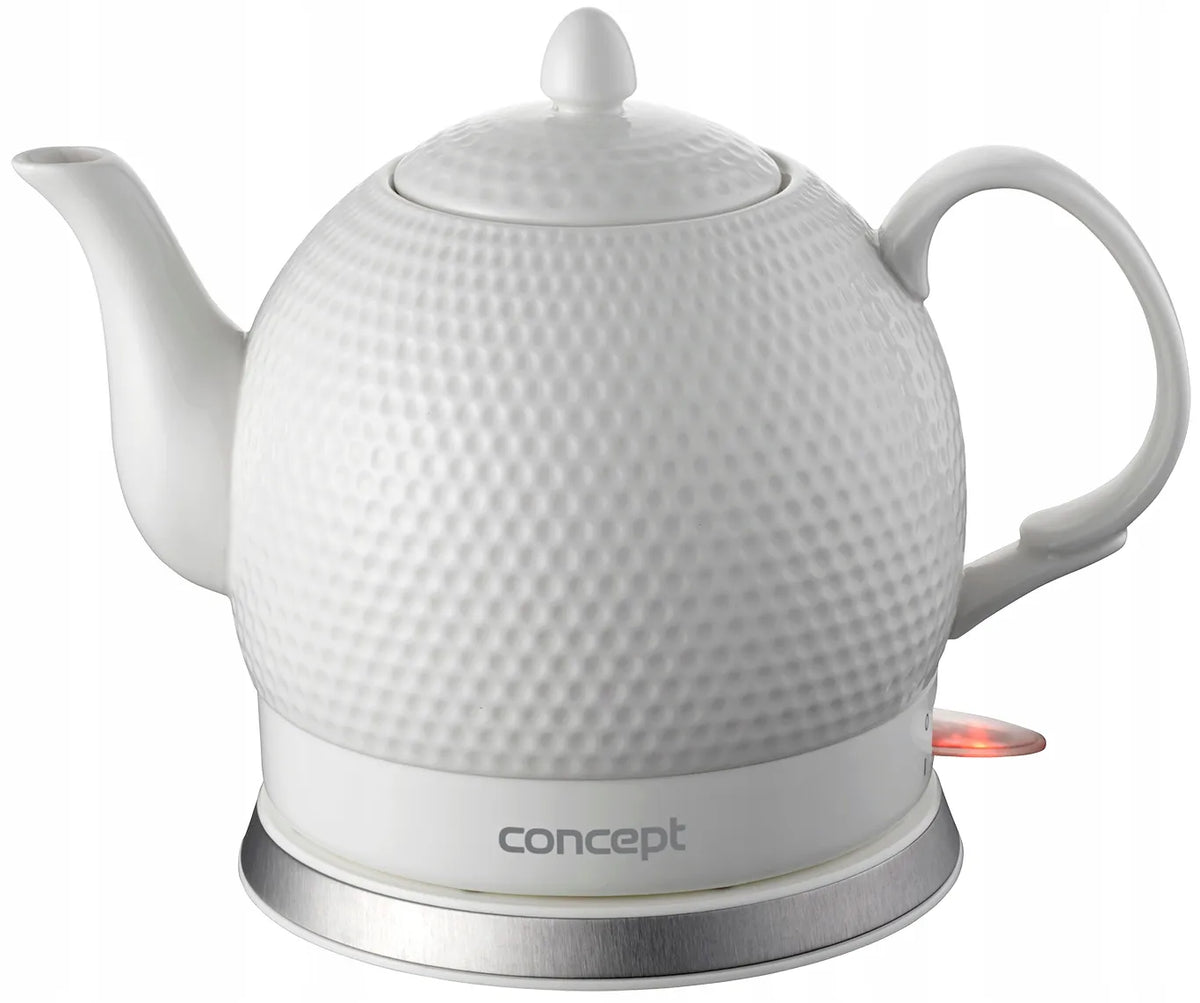 Keraminis belaidis elektrinis virdulys „Concept Golf RK0050“, 1,2 l, baltas