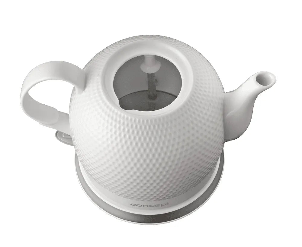 Keraminis belaidis elektrinis virdulys „Concept Golf RK0050“, 1,2 l, baltas