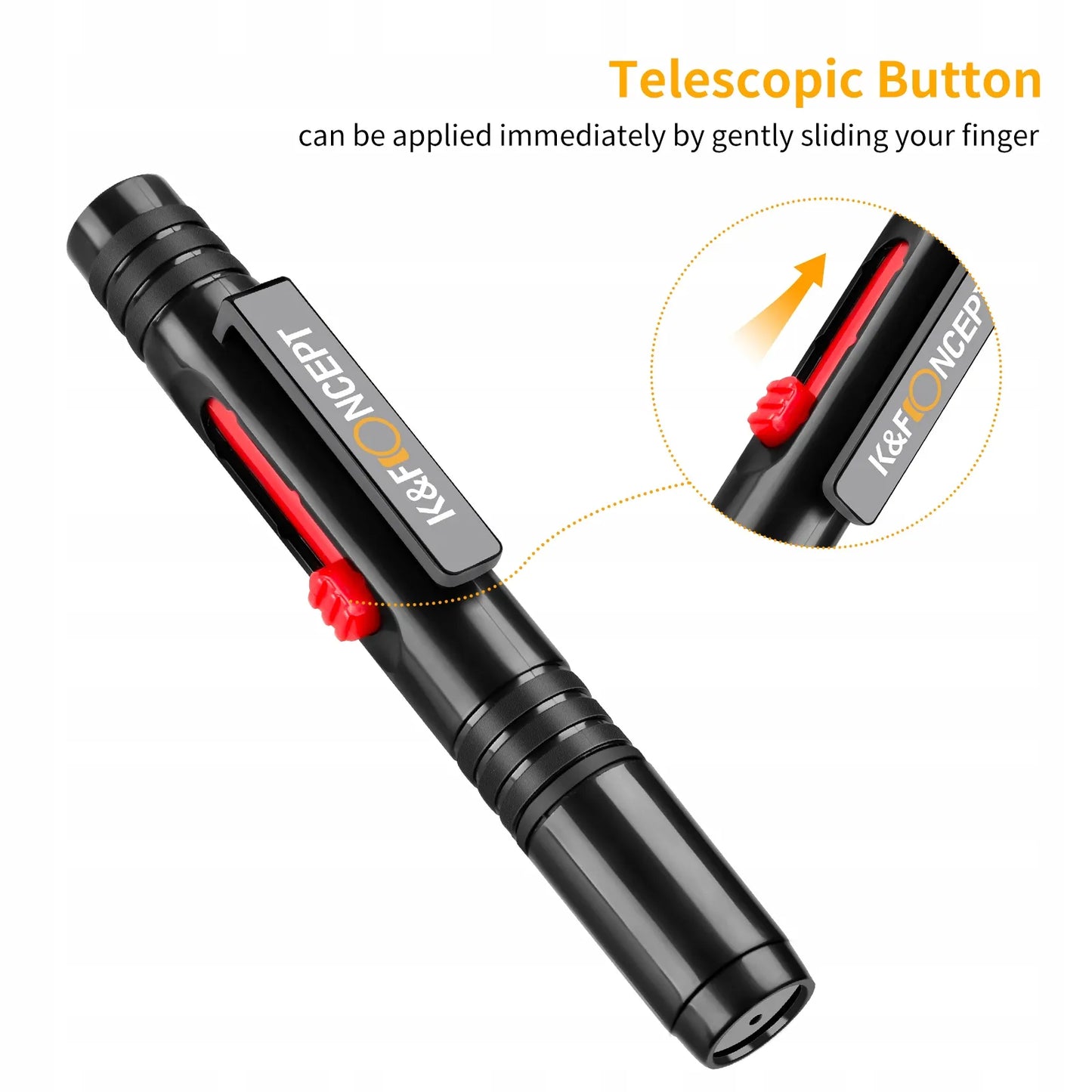 K&F Concept 3in1 fotoaparato lęšių ir optikos valymo rinkinys