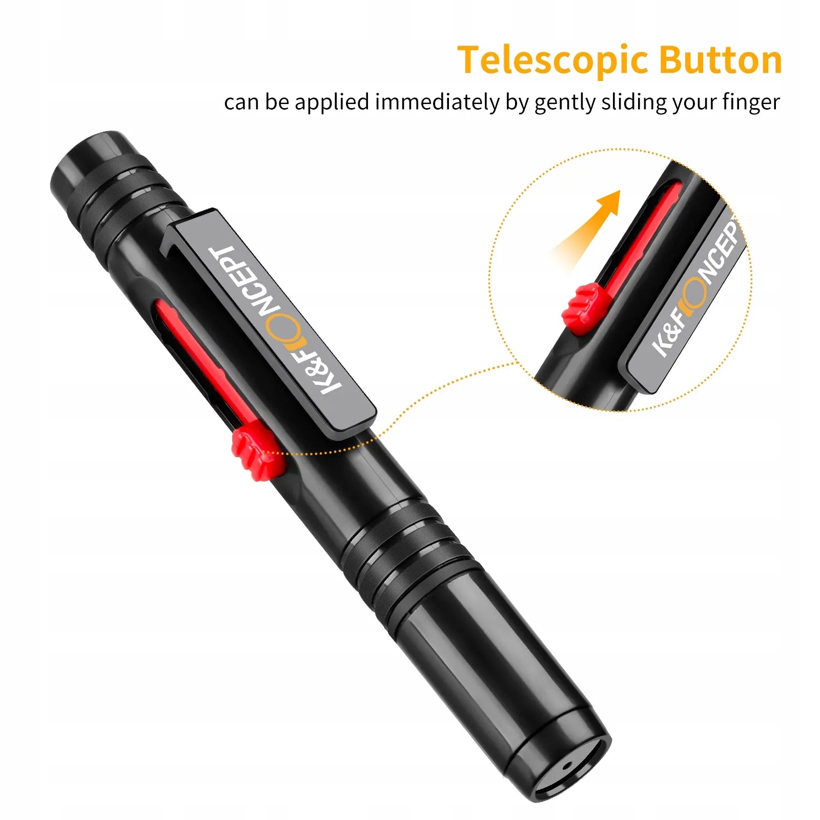 K&F Concept 3in1 fotoaparato lęšių ir optikos valymo rinkinys
