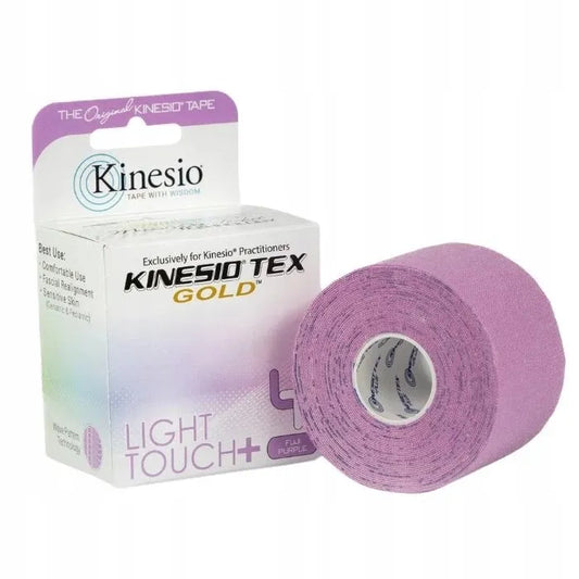 „Kinesio“ estetinė teipavimo juosta veidui ir krūtinei „Light“, violetinė