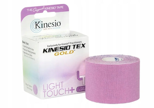 „Kinesio“ estetinė teipavimo juosta veidui ir krūtinei „Light“, violetinė