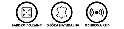 Klasikinė moteriška odinė piniginė Paolo Peruzzi, juoda