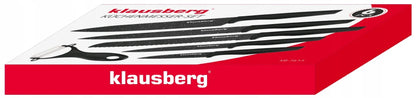 Klausberg KB-7613 marmurine danga dengtas 6 dalių virtuvinių peilių rinkinys