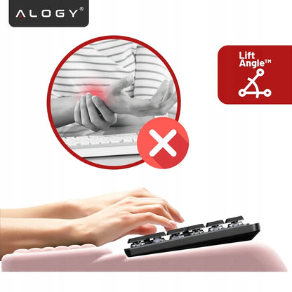 Klaviatūros riešų atrama, Memory Foam putų kilimėlis darbui prie stalo