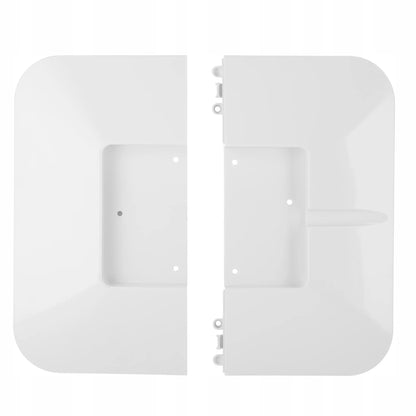 Koloninis termoventiliatorius Mission Air MALMO White 2400W su židinio efektu