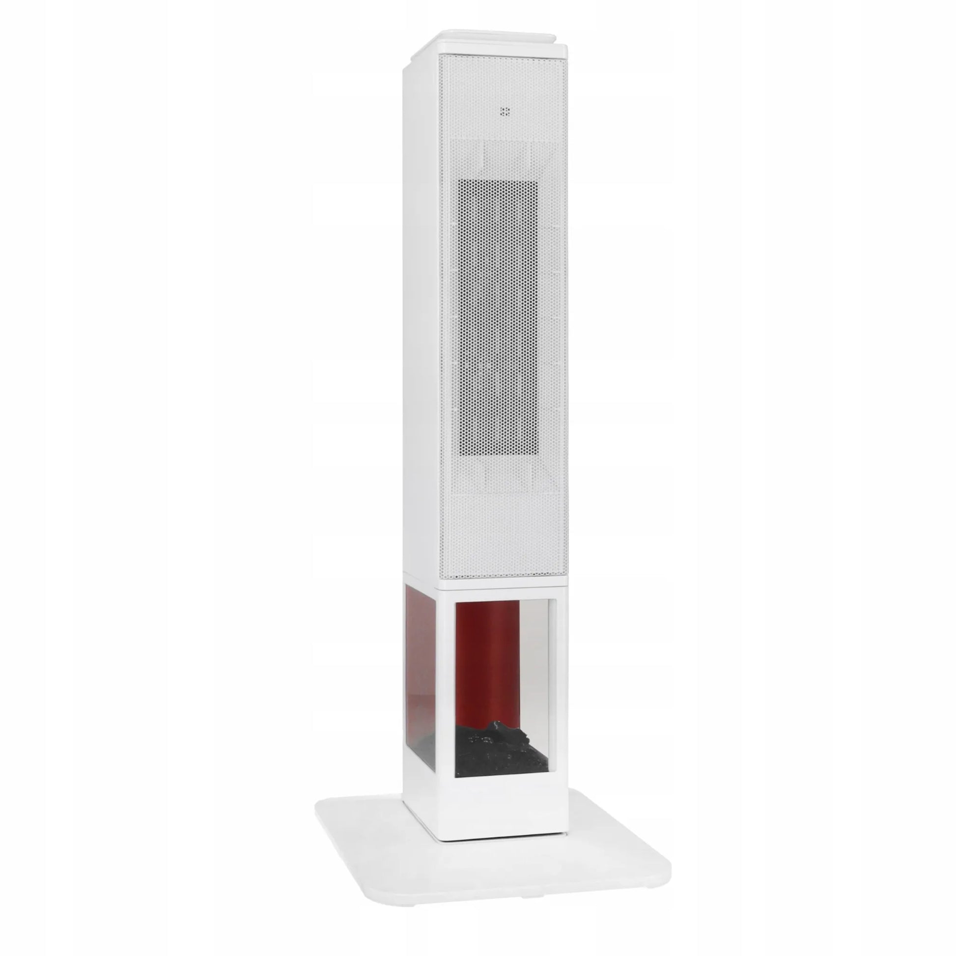 Koloninis termoventiliatorius Mission Air MALMO White 2400W su židinio efektu