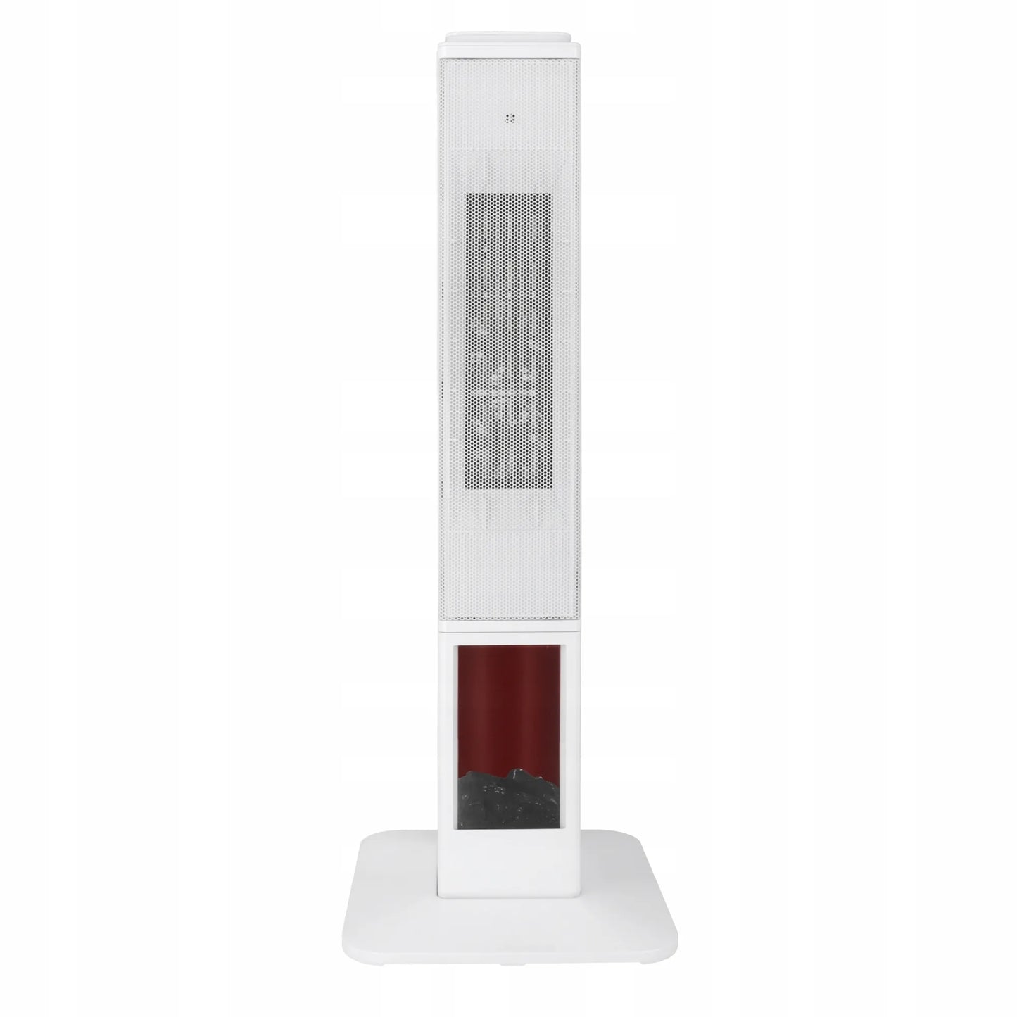 Koloninis termoventiliatorius Mission Air MALMO White 2400W su židinio efektu