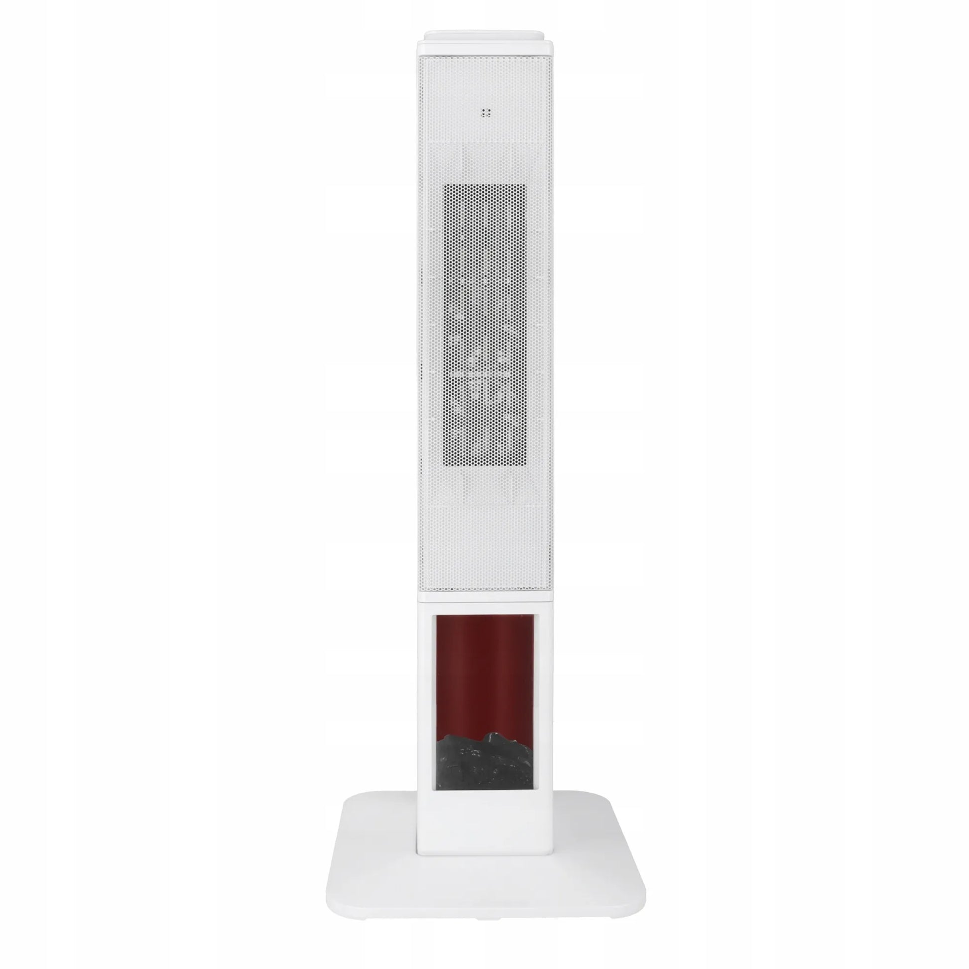 Koloninis termoventiliatorius Mission Air MALMO White 2400W su židinio efektu