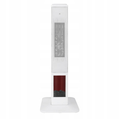Koloninis termoventiliatorius Mission Air MALMO White 2400W su židinio efektu