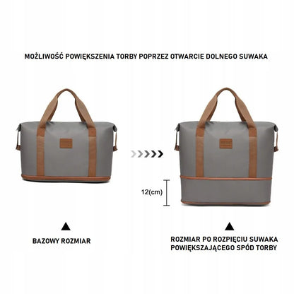 Kono Brugia kelioninis krepšys lėktuvui 40x30x20 – rankinis bagažas Ryanair + kosmetinė