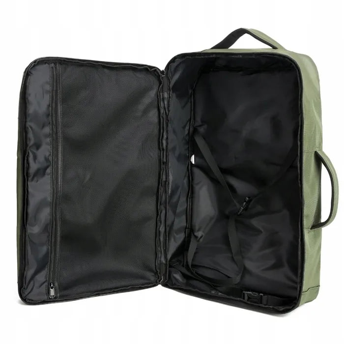 Kono kuprinė-lagaminas lėktuvui 55x40x20 cm WizzAir LOT 40L, žalia