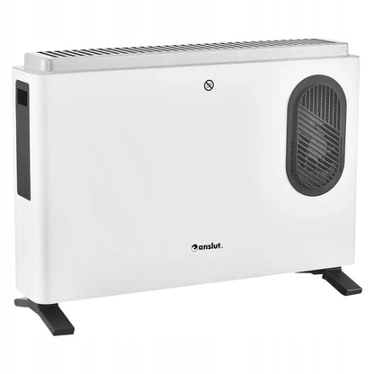 Konvekcinis šildytuvas Anslut su termostatu ir ventiliatoriumi 2000W