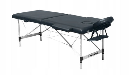 Kosmetologinė lova masažo stalas blakstienų priauginimo gultas aliumininis sulankstomas