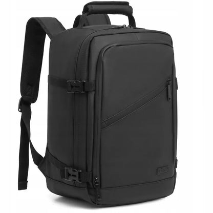 Kuprinė į lėktuvą 40x30x20 rankinis bagažas vandeniui atspari juoda Expander W2