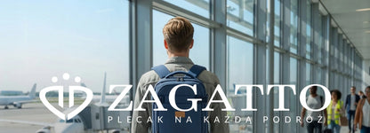 Kuprinė į lėktuvą RYANAIR 40x30x20 kabininis turistinis bagažas ZAGATTO