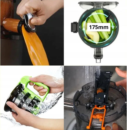 Kuvings AUTO10S lėtaeigė sulčiaspaudė vaisiams ir daržovėms + beWell