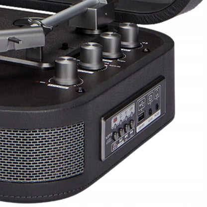 Lagamininis patefonas AIWA VPX-1951/TN BT/AUX Titano juodas