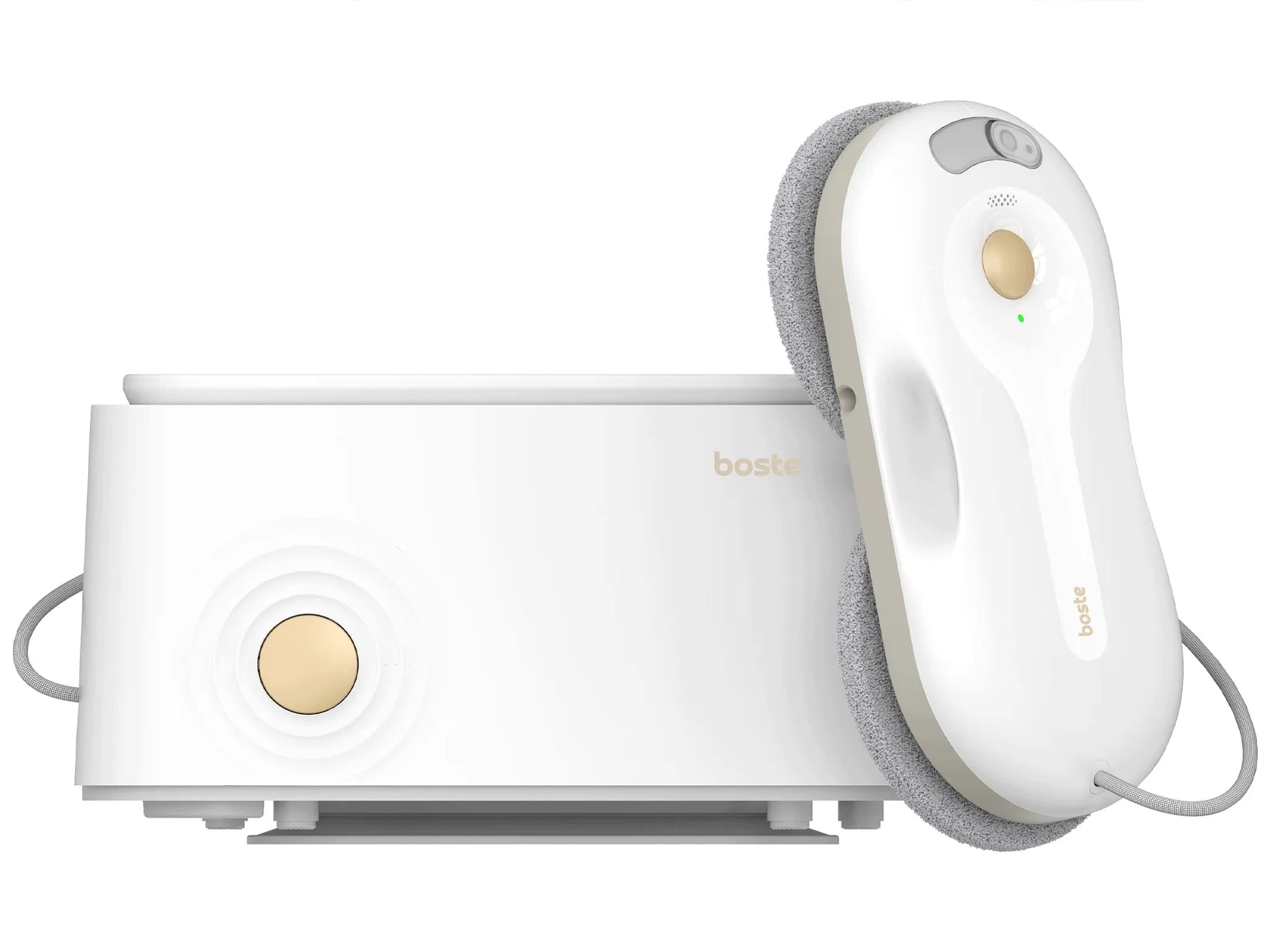 Langų valymo robotas 5500Pa, automatinė langų plovyklė su nuotolinio valdymo pulteliu ir bazine stotimi, SLIM 6CM