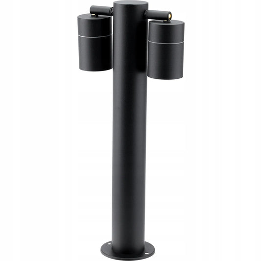 Lauko šviestuvas stovintis 45 cm STULPŪS išorinis prožektorius 2x GU10
