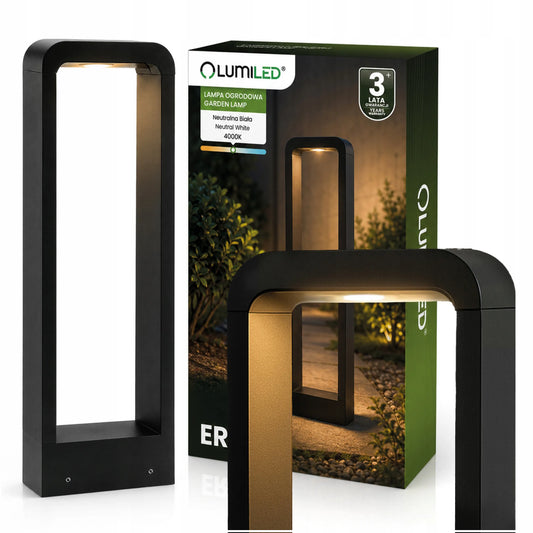 Lauko šviestuvas stulpas LED sodo šviestuvas išorinis pastatomas 60 cm aukščio rėmelis