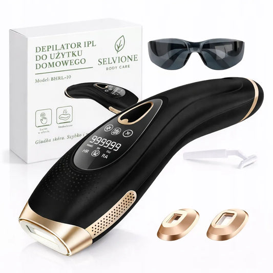 Lazerinis epiliatorius IPL Selvione Body Care kvarcinė lempa Ice Cool