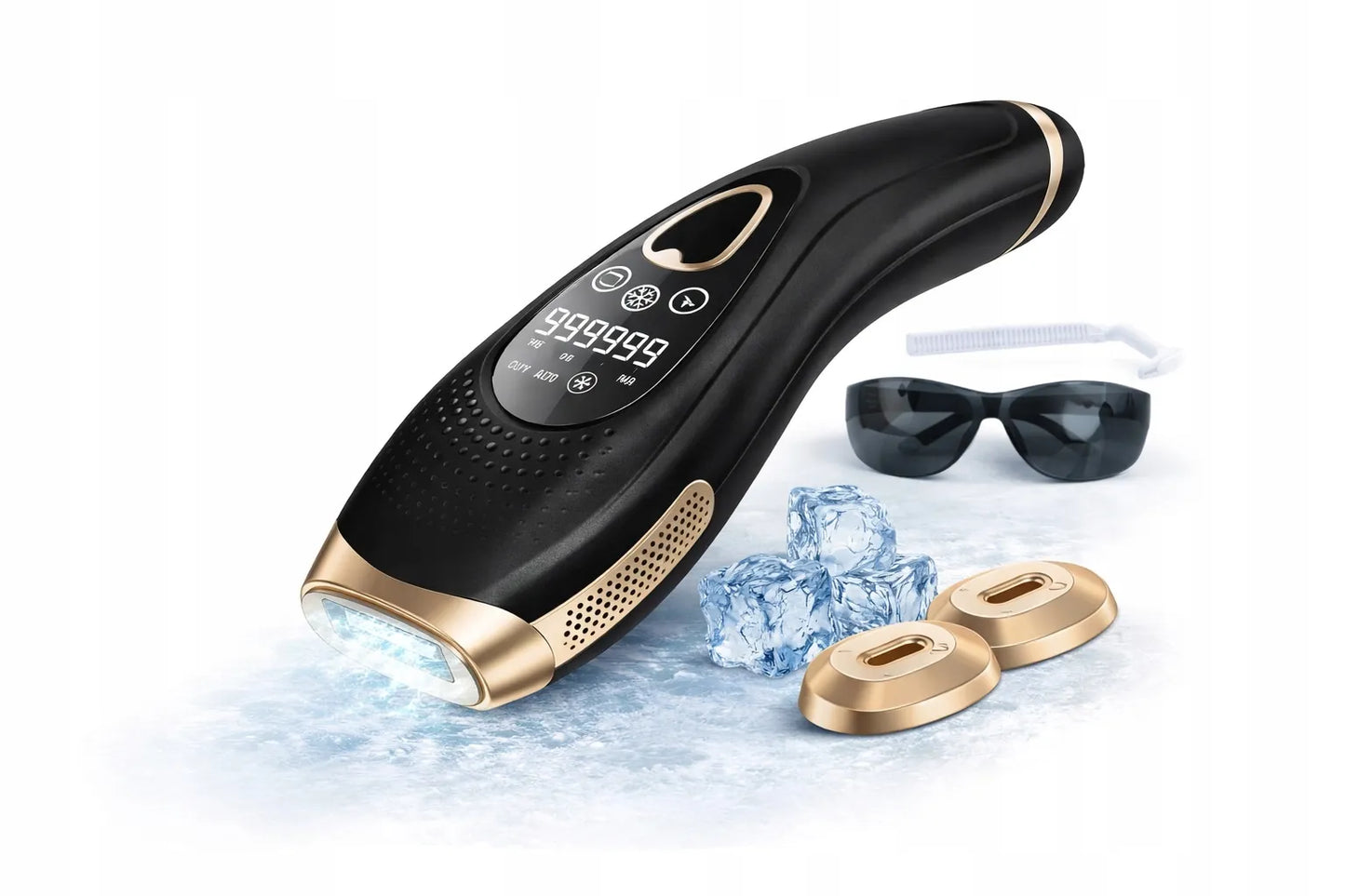 Lazerinis epiliatorius IPL Selvione Body Care kvarcinė lempa Ice Cool