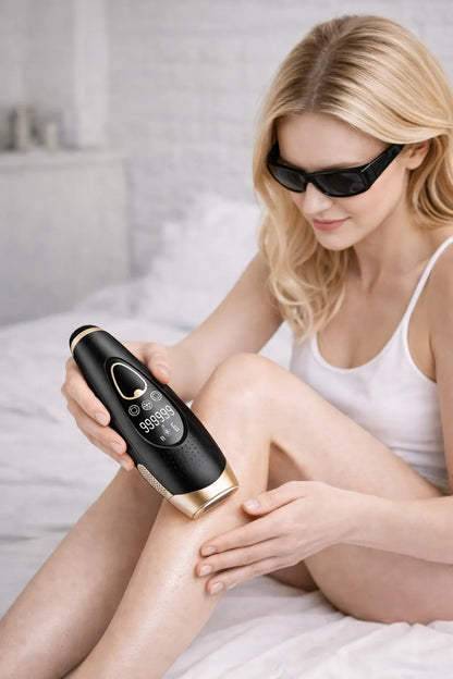 Lazerinis epiliatorius IPL Selvione Body Care kvarcinė lempa Ice Cool