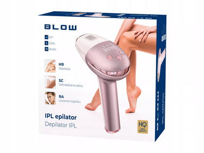 Lazerinis IPL plaukų šalinimo aparatas BLOW 900 Pro veidui, kūnui ir bikinio zonai