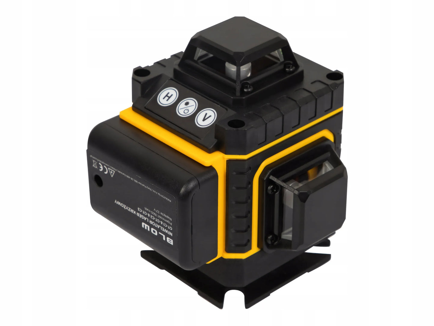 Lazerinis nivelyras 360 4D kryžminis lazeris PRO rinkinys 16 linijų