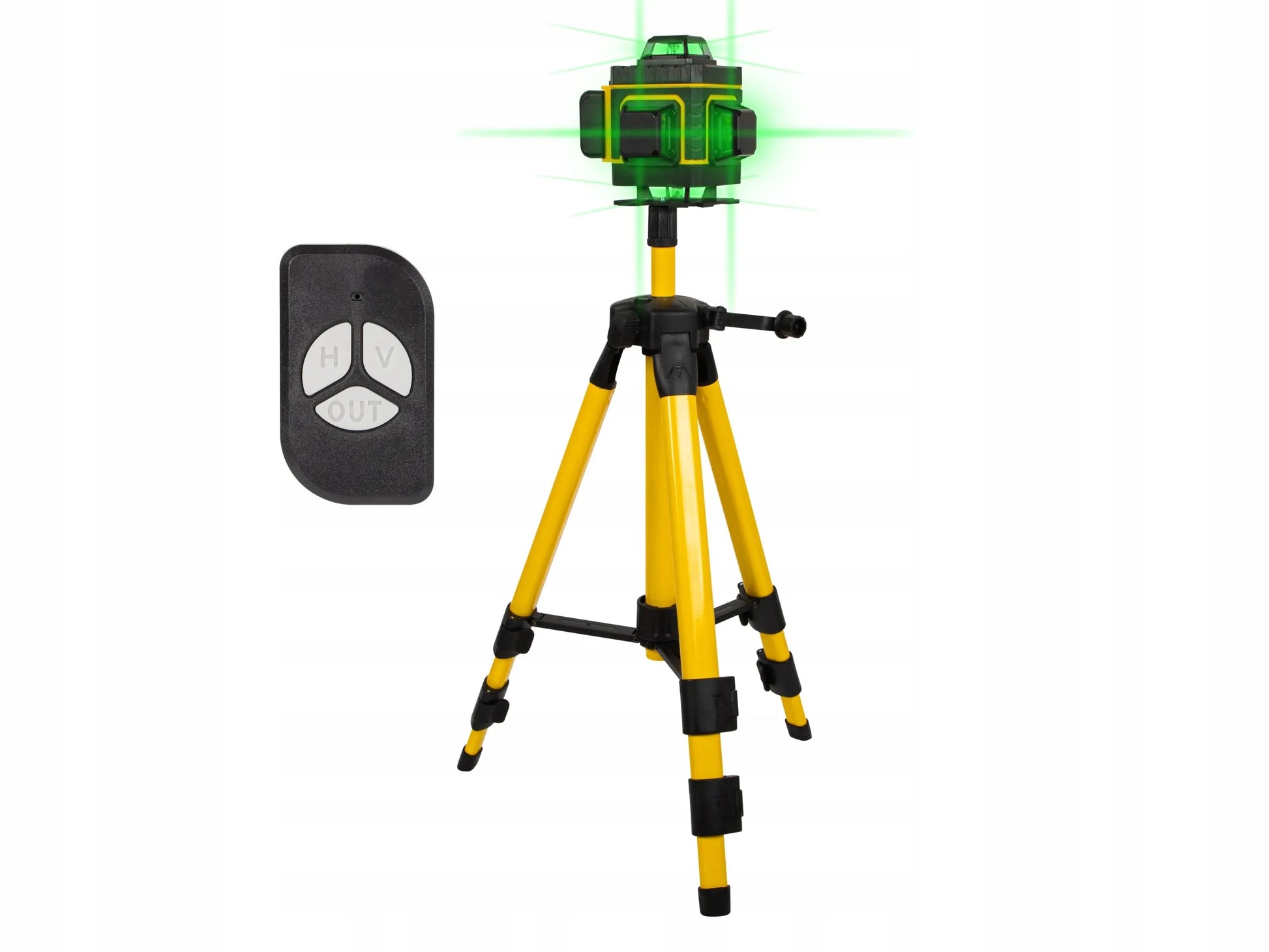 Lazerinis nivelyras 360 4D kryžminis lazeris PRO rinkinys 16 linijų