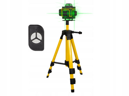 Lazerinis nivelyras 360 4D kryžminis lazeris PRO rinkinys 16 linijų