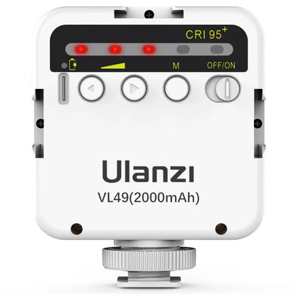 LED diodinė lempa Ulanzi VL49 Mini maža 2000 mAh