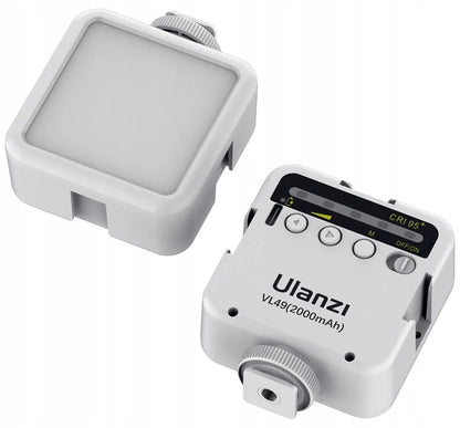 LED diodinė lempa Ulanzi VL49 Mini maža 2000 mAh