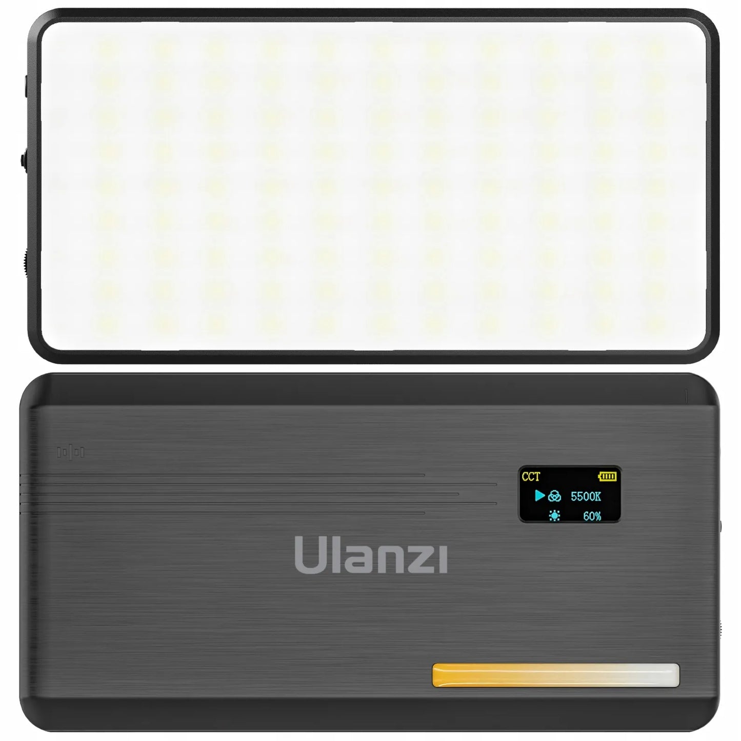 LED lempa Ulanzi VL200 Bi-Color fotoaparatui, vaizdo kamerai ir išmaniajam telefonui