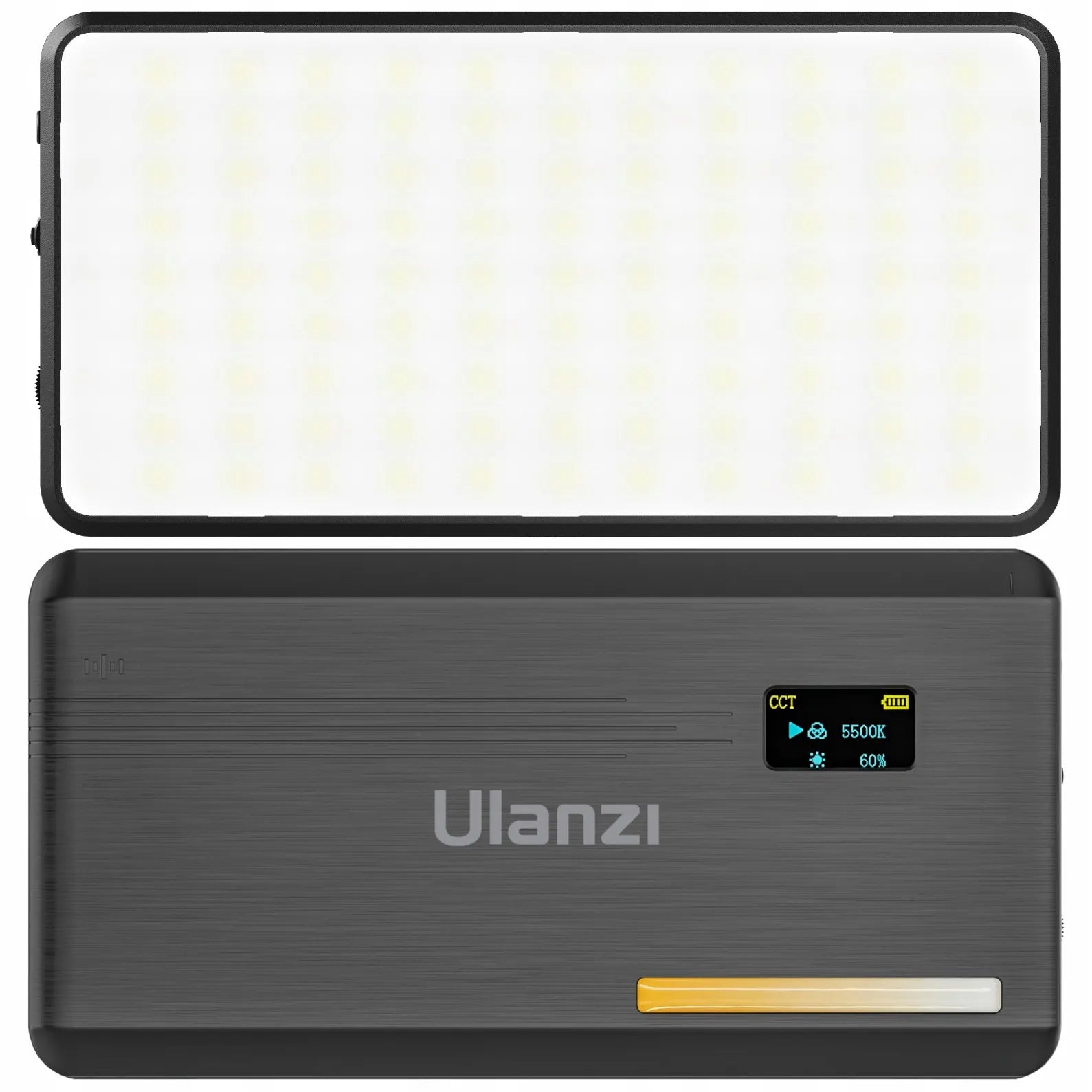 LED lempa Ulanzi VL200 Bi-Color fotoaparatui, vaizdo kamerai ir išmaniajam telefonui
