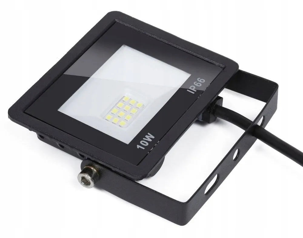 LED prožektorių rinkinys 2x 10W su stovu 1,6 m – darbo apšvietimas 20W IP66
