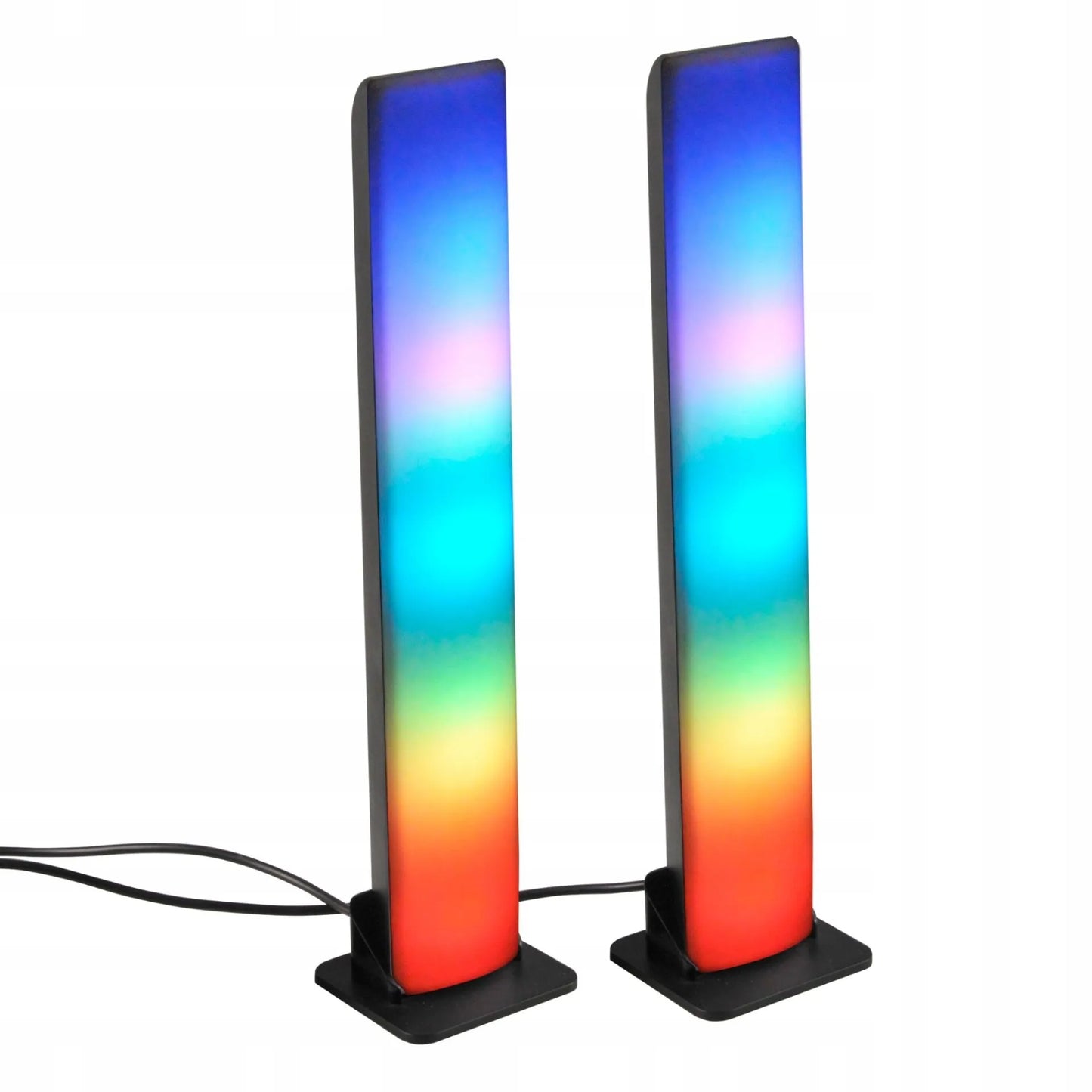 LED stalinė lempa RGB žaidimų stalinė lempa su nuotolinio valdymo pulteliu, pritemdoma 360°