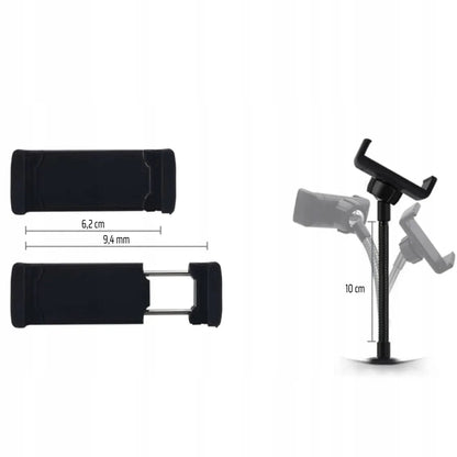 LED žiedinė lempa 32 cm makiažui ir asmenukėms + 210 cm stovas