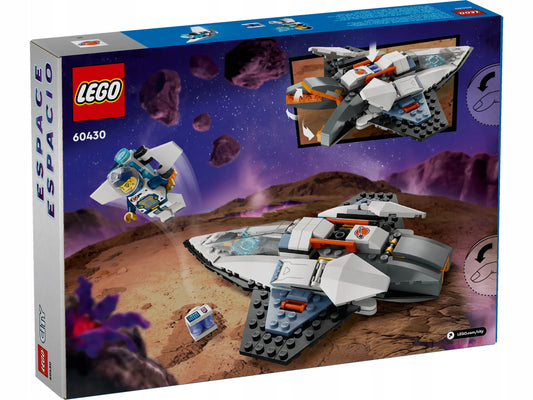 LEGO City Žvaigždėlaivio erdvėlaivis 60430 – kosminis nuotykis vaikams nuo 6 metų