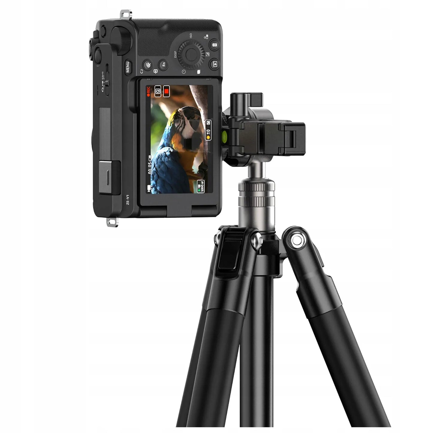 Lengvas aliuminio fotografinis trikojis Ulanzi MT-63 145 cm su monopodžio funkcija