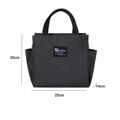 Lengvas termokrepšys maistui Kelly's thermo bag, juodas, 9 l
