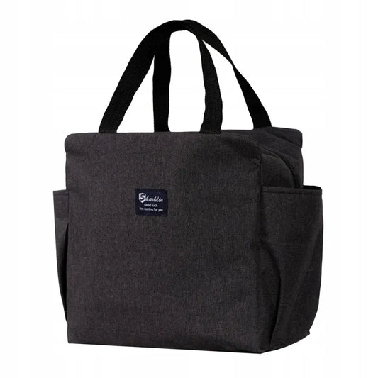 Lengvas termokrepšys maistui Kelly's thermo bag, juodas, 9 l