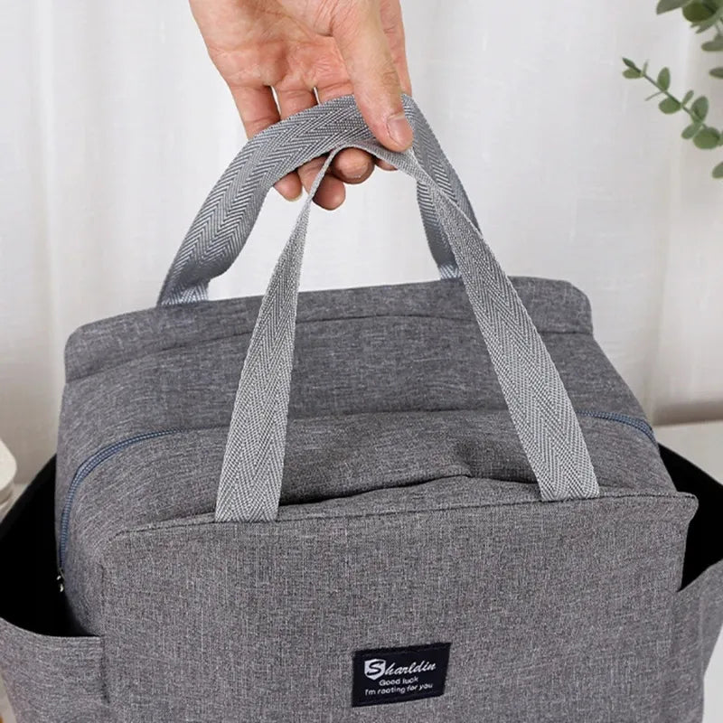 Lengvas termokrepšys maistui Kelly's thermo bag, juodas, 9 l