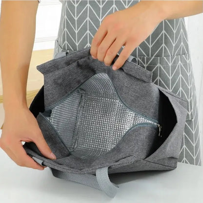 Lengvas termokrepšys maistui Kelly's thermo bag, juodas, 9 l