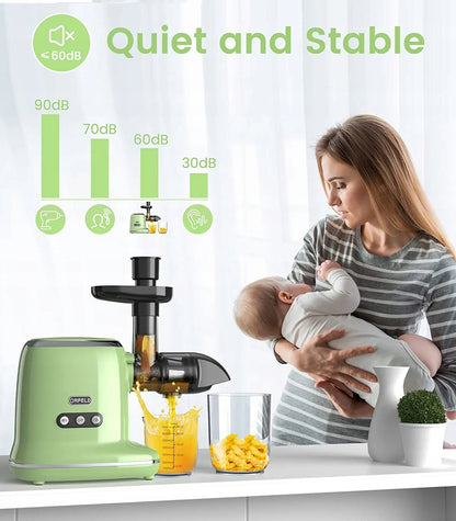 Lėtaeigė sulčiaspaudė Orfeld Fezen ZM1513 400 W